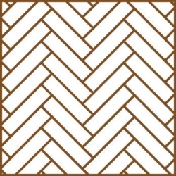 Herringbone 90°
