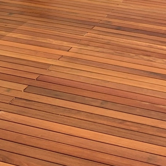 Terrassendiele Cumaru Champagne 3050 x 100 x 21 mm