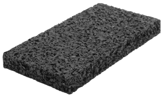 Granulat Unterleger 80 x 40 x 8 mm