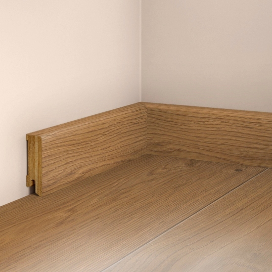 Sockelleiste Massiv Eiche - Vulkan Natur