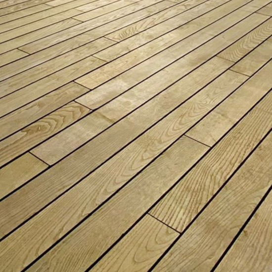 Terrassendiele Thermo-Esche 2400 x 112 x 20 mm